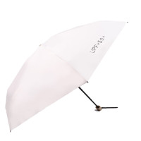 艾逸瑶选 晴悦系列钢骨玻纤便携扁五折口袋伞 YS-1842 单位:把