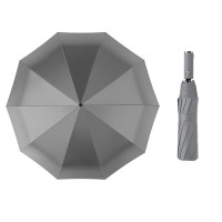 艾逸瑶选 朋克系列10骨加厚黑胶超大全自动晴雨伞 YS-1846 单位:把