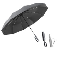 艾逸瑶选 赛博系列环扣手柄全自动商务超大晴雨伞 YS-1848 单位:把