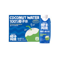 椰子知道[泰国原装进口]100%椰子水330ml*6 单位:箱