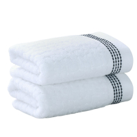 彩羊 毛巾浴巾三件套-绅士(白) 单位:套