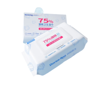 袋鼠医生牌75%酒精卫生湿巾 80片/包 单位:包