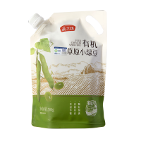 燕之坊有机草原小绿豆立袋定量装1斤 单位:袋