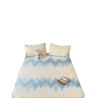 無印良品 乳胶冰丝凉席三件套可机洗 180×200cm(±2) 单位:套