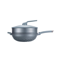 爱仕达蓝钻钛不粘魔法石无油烟炒锅 CL30F5Q 单位:个