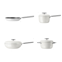 德世朗小满系列钛陶瓷不粘锅四件套DP915-SET4WH 单位:套