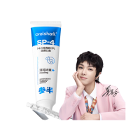 参半 oralshark动感薄荷味清新牙膏120g 单位:支