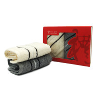 金号/清然/系列-6 双条毛巾彩盒装HY1118-6 单位:盒