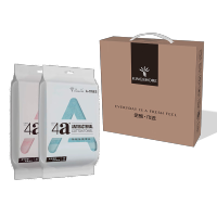 金号A-TIMES系列瑞柏4A抗菌毛巾-3 双条毛巾盒装AT008-3 单位:盒