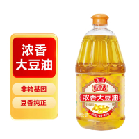 鲁花厨中香浓香大豆油 1.8L 单位:桶