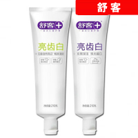 舒客亮齿白牙膏(竹炭+天然珍珠)210克 单位:支