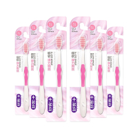 舒客弹力护龈牙刷 6支装(新老包装随机发货) 单位:组