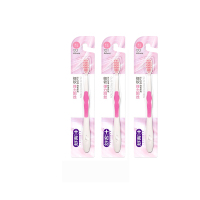 舒客弹力护龈牙刷 3支装(新老包装随机发货) 单位:组