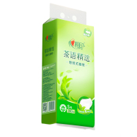 心相印茶语精选280抽四层悬挂式提装面巾纸*6提 DT11280(箱装) 单位:箱