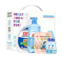 立白除菌洗衣液1.05kg洁净六件套(1865g) 单位:盒