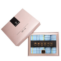 金号/爱丁堡/浴巾系列-16 一浴巾四毛巾礼盒装HY3169-16 单位:盒