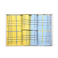 金号/爱丁堡/浴巾系列-17 两浴巾四毛巾礼盒装HY3169-17 单位:盒