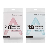 金号A-TIMES系列瑞柏4A抗菌毛巾-2 双条毛巾袋装AT008-2 单位:袋