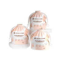 洁丽雅(Grace)一次性洗脸巾 加厚珍珠纹干湿两用美容洗面巾洁面擦脸毛巾 3卷装 单位:袋