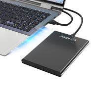 科硕 KESU 移动硬盘2TB加密USB3.0 K201 2.5英寸尊贵金属太空灰外接存储文件照片备份