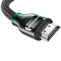 山泽 BK-15 HDMI线2.0版4k数字高清线 黑色1.5米