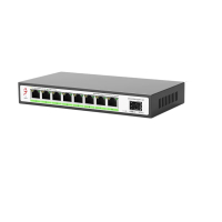 兮克2.5G交换机SKS3200M-8GPY1XF管理型支持端口聚合和vlan划分 8个2.5G电口+1个10G万兆光口