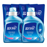 蓝月亮薰衣草亮白增艳洗衣液1kg瓶×2+500g袋×4 单位:套