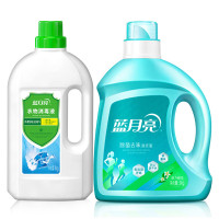 蓝月亮活力橙花除菌去味洗衣液2kg+卫诺衣物消毒液1kg 单位:套