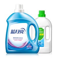 蓝月亮薰衣草香洁净洗衣液3.06kg+1kg衣物消毒液 单位:套