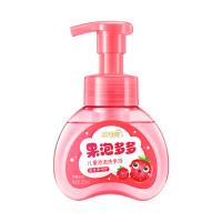 蓝月亮果泡多多草莓儿童泡泡洗手液200g 单位:瓶