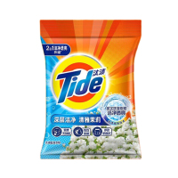 汰渍洗衣粉深层洁净淡雅茉莉3KG劲爆装