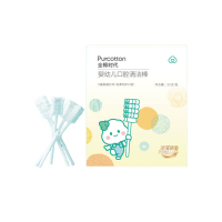 全棉时代婴儿纱布口腔清洁棒;20口腔清洁棒1.2cm×8cm,30支/筒 单位:筒