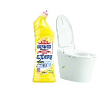 花王魔术灵杀菌瞬洁马桶清洁剂柠檬清香500ml 单位:瓶