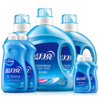 蓝月亮薰衣草亮白2kg瓶+薰亮白1kg瓶×2+神器500g×2+80g×2 单位:套