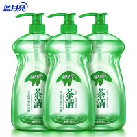 蓝月亮茶清天然绿茶洗洁精1kg×3 单位:套