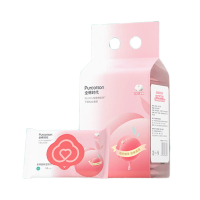 全棉时代 2024全棉蜜桃湿厕巾65gsm,190mmx150mm,10片/包,10包/袋 单位:袋