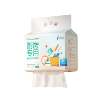 全棉时代2024厨房全棉柔巾60gsmK纹,230mm×200mm,200片/包 单位:包