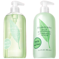 伊丽莎白雅顿身体护理套装绿茶身体乳500ml*1+绿茶沐浴露500ml*1[ylsb007] 单位:组