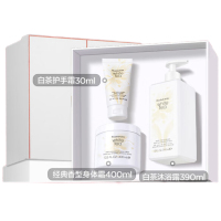 伊丽莎白雅顿白茶沐浴露390ml+白茶护手霜30ml +白茶身体霜(野玫瑰)400ml[ylsb4120] 单位:组