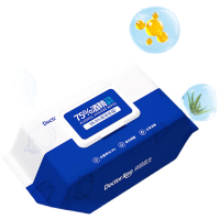 袋鼠医生牌75%酒精 卫生湿巾 单位:盒