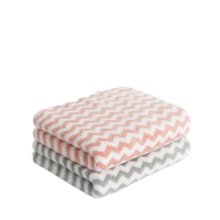 三利 毛巾礼盒装 粉色+灰色(两条装) 单位:盒