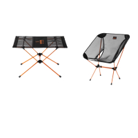 Hodtown何大屋 时尚 网纱桌椅套装 HDW1683+HDW1634 60*40*38cm/42*11*12cm