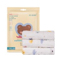 金号 A-TIMES系列 菲比方巾 30*30cm 3条装 AT6686MY 单位:袋