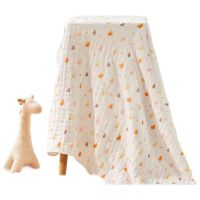 全棉时代冬泡芙纱布浴巾 115cm×115cm(拉伸尺寸) 小鸭子,1条装 单位:条