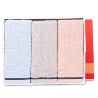 三利(SANLI) 简约面巾三条盒装 单位:盒