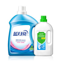 蓝月亮洗衣液衣物消毒液组合 (自然洁净洗衣液3kg+衣物消毒液1kg) 单位:套