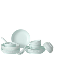 康巴赫青瓷餐具16头