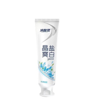 冷酸灵晶盐爽白竖式 牙膏130克 单位:支