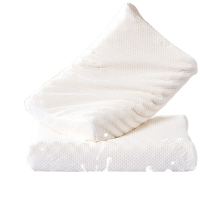 富安娜静柔 进口乳胶枕/57*34cm/白