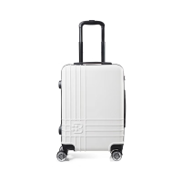 维仕蓝 · 灵感撞色拉杆箱I539503 白灰